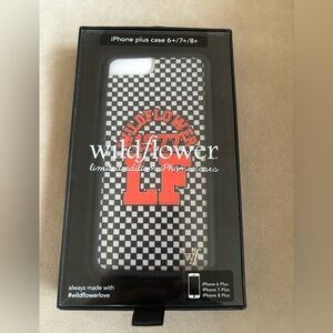 WILDFLOWER iPhone case for iPhone 6+, 7+, 8+